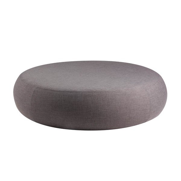 Pouf grigio scuro , ø 100 cm Alex - sømcasa