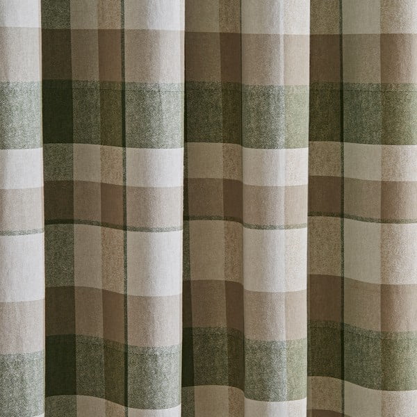 Tende verdi e beige in set da 2 168x183 cm - Catherine Lansfield-image-3