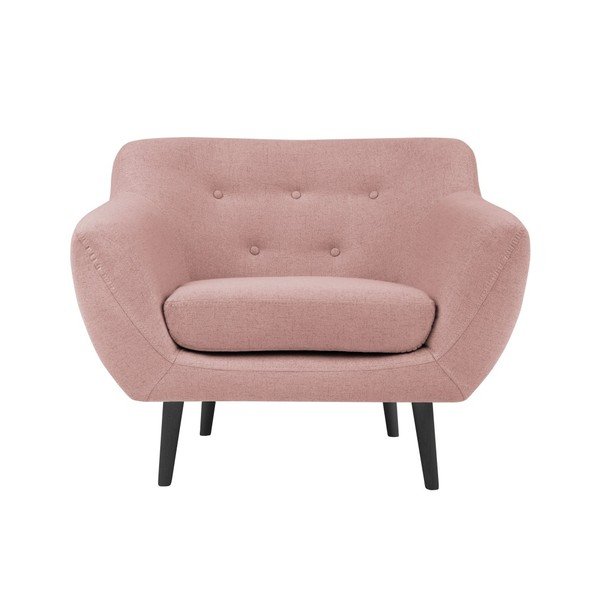 Poltrona Piemonte rosa - Mazzini Sofas