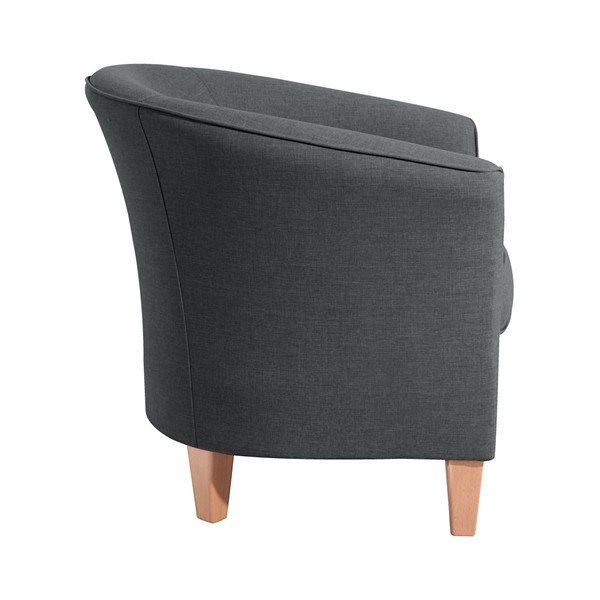 Poltrona antracite Antracite Livia - Max Winzer-image-2