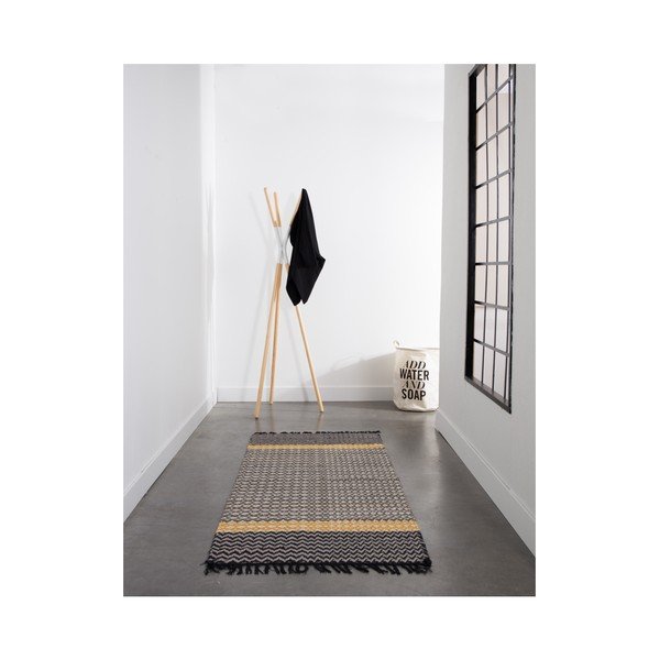 Appendiabiti in legno di pino con dettagli grigi Pinnacle - Zuiver-image-2