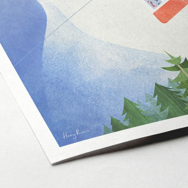 Poster , A3 Les Alpes - Travelposter-image-2
