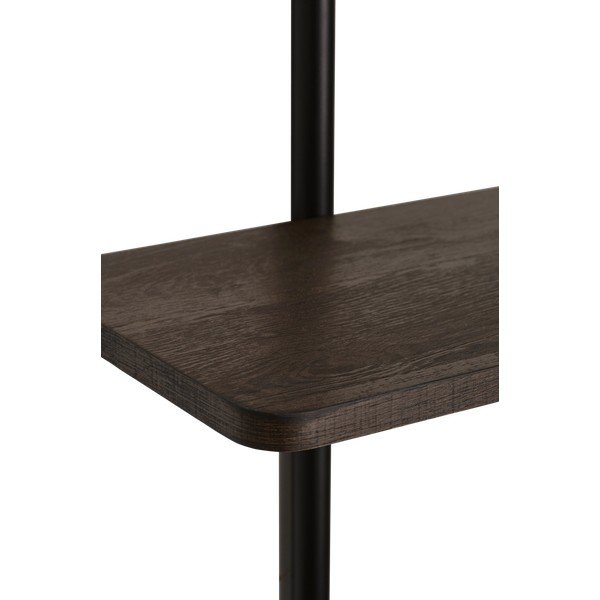 Mensola marrone in metallo con ripiani multipli 100 cm Gilda – Ellos Home-image-4