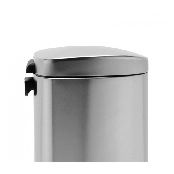 Stříbrný pedálový koš simplehuman, 30 l -image-2