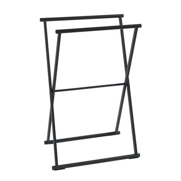 Porta asciugamani pieghevole nero Lava - Wenko-image-2