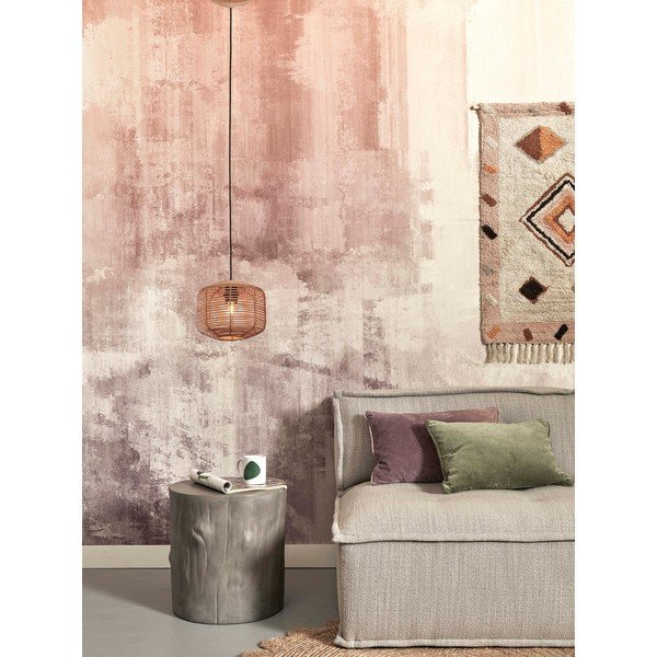 Lampada a sospensione con paralume in rattan di colore naturale ø 25 cm Tanami - Good&Mojo-image-3