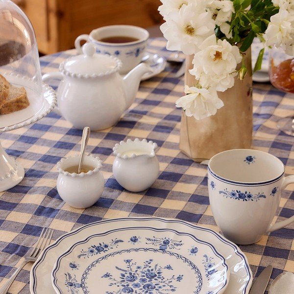 Teiera bianca in gres con filtro 500 ml Pearl – Costa Nova-image-2