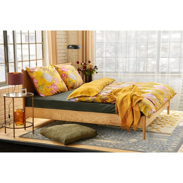 Biancheria da letto matrimoniale in cotone sateen 200 x 220 cm Blossom - Bonami Selection-image-4