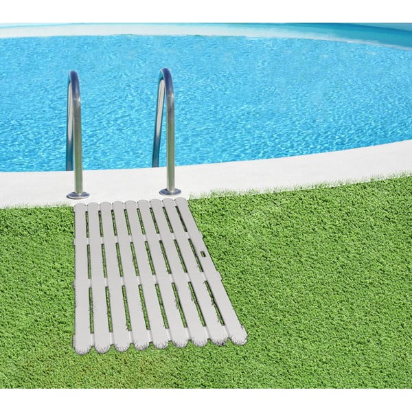 Tappeto da bagno in plastica beige 50x80 cm - Wenko-image-3