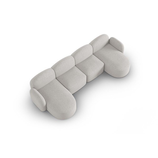 Divano angolare grigio chiaro Blair - Micadoni Home-image-3