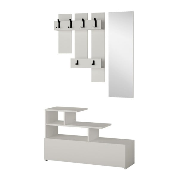 Set da corridoio bianco Vesty - Kalune Design