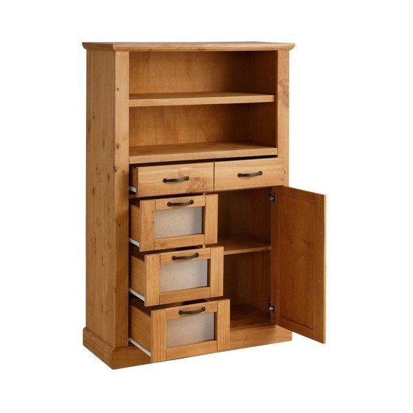 Armadio in legno di pino massiccio Marika - Støraa-image-1