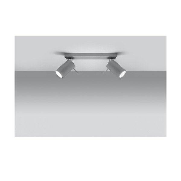 Apparecchio da soffitto grigio Etna - Sollux-image-1