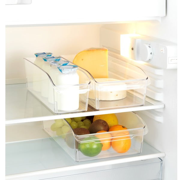 Organizzatore da cucina trasparente Basic, larghezza 20 cm - Wenko-image-3