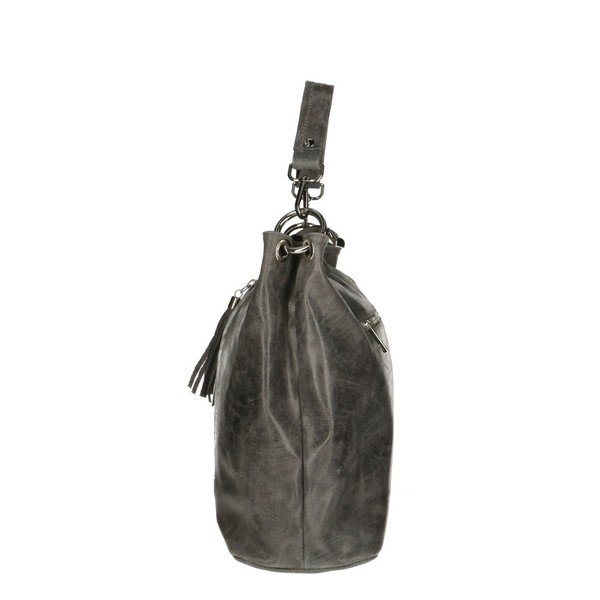 Borsa Pendella in pelle grigia - Chicca Borse-image-4