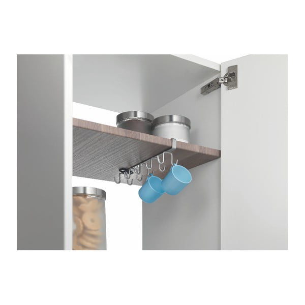 Supporto da appendere per utensili da cucina, lunghezza 8 cm - Metaltex-image-3