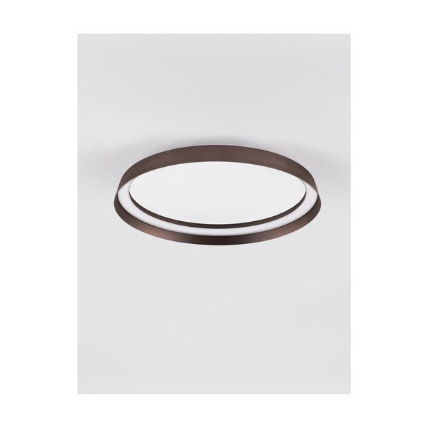 Plafoniera LED marrone in alluminio con intensità regolabile Ormi – Nova Luce-image-3