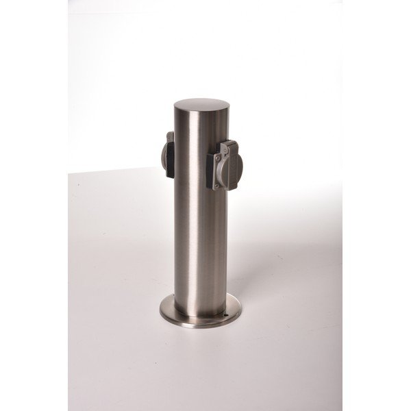 Colonnina elettrica per 2 prese da esterno (altezza 30,5 cm) - Hilight-image-1