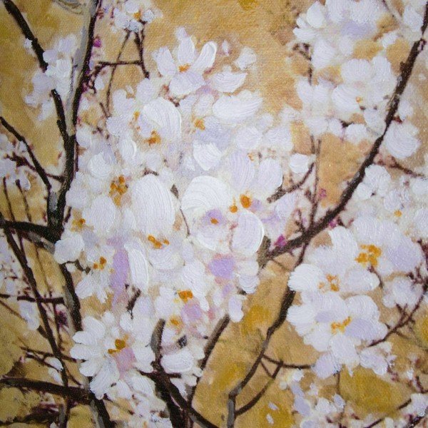 Quadro dipinto a mano Blossom, 70 x 90 cm Oriental Blossom - Graham & Brown-image-3