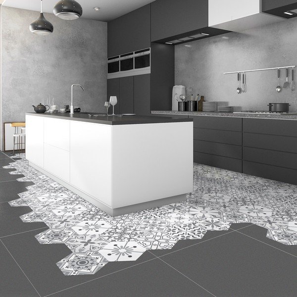 Set di 10 adesivi per pavimenti, 20 x 18 cm Fabiano - Ambiance-image-2