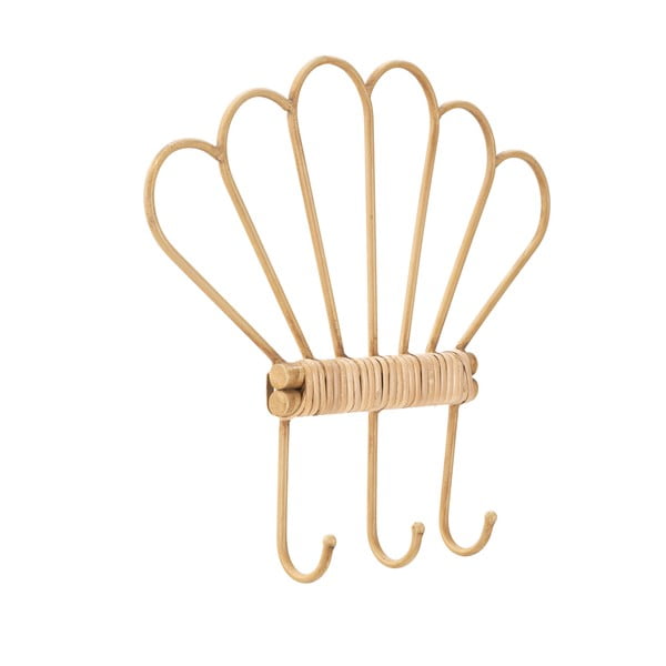 Appendiabiti da parete in metallo in colore naturale Panama - Mauro Ferretti-image-2