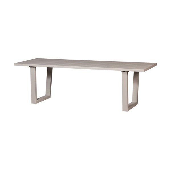 Tavolo da pranzo da giardino in metallo 87x240 cm Bear – WOOOD-image-2