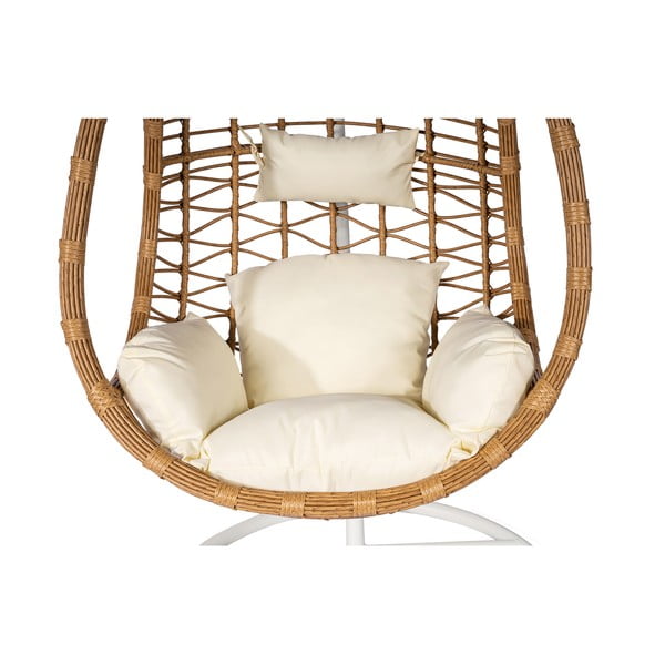 Poltrona sospesa in rattan artificiale Tahiti - Bonami Selection-image-3