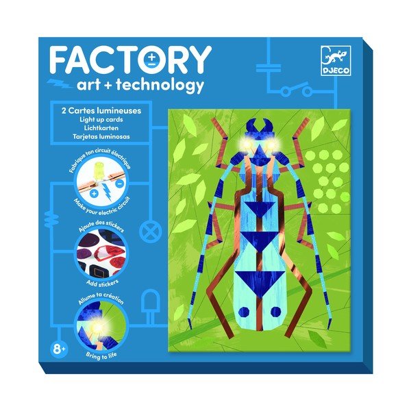 Set di 3 immagini luminose Insectarium - Djeco-image-1