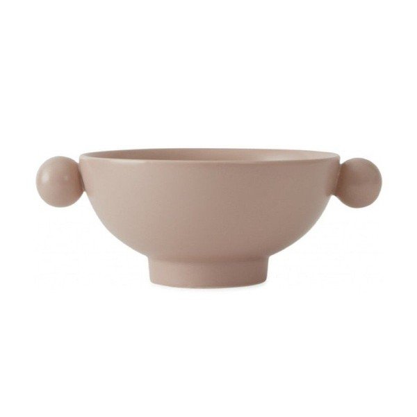 Ciotolina da portata rosa chiaro in porcellana Inka – OYOY Living Design