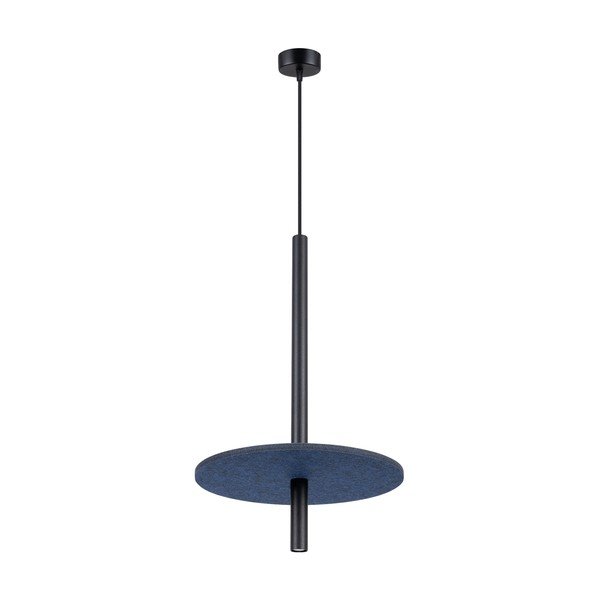 Lampadario blu scuro/beige in metallo ø 30 cm Rilu – Sollux