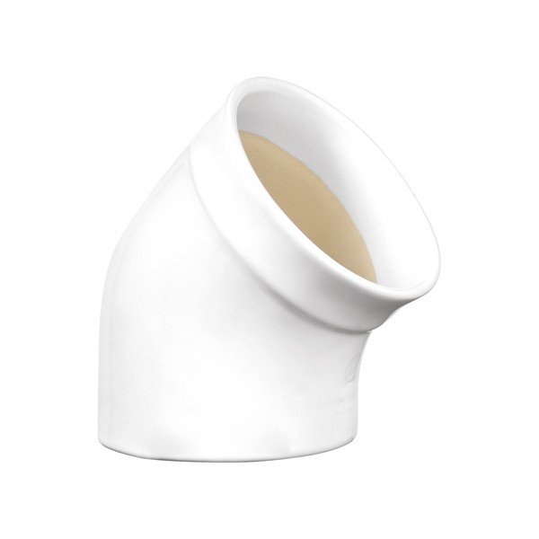 Scatola del sale in ceramica bianca - Emile Henry