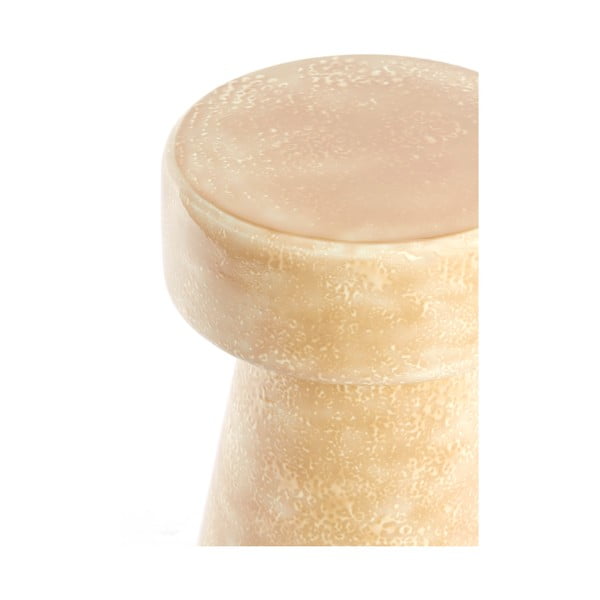 Tavolino rotondo in metallo ø 29 cm Dakwa - Light & Living-image-3