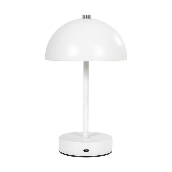 Lampada da tavolo a LED bianca (altezza 25 cm) Holt - House Nordic-image-3
