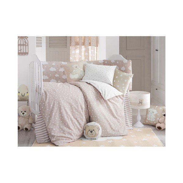 Cuscino per bambini blu con cotone Mike & Co. Cuscino giocattolo NEW YORK Gatto intelligente, 23 x 33 cm - Mike & Co. NEW YORK-image-2