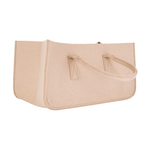 Cestino beige per riviste Mellow - PT LIVING-image-2