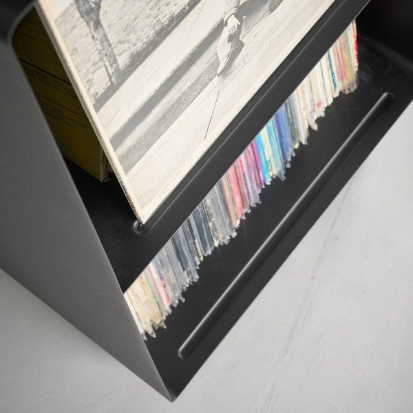 Carrello portaoggetti nero in metallo 40x73x38 cm Tower – YAMAZAKI-image-4