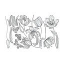 Set di adesivi murali Tulipani luminosi - Ambiance