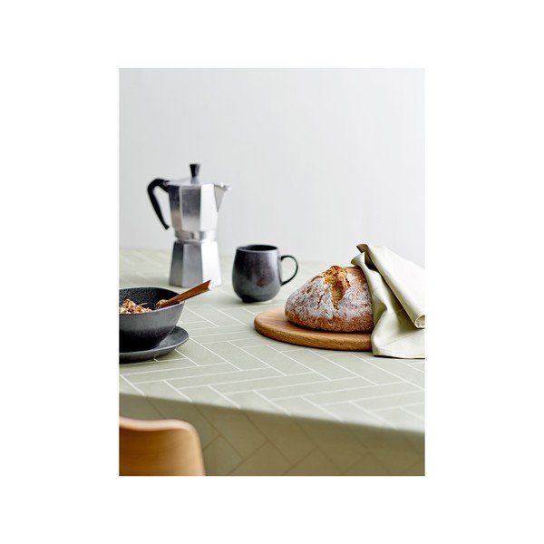 Tovaglia damascata 140x320 cm Tiles Damask - Södahl-image-1