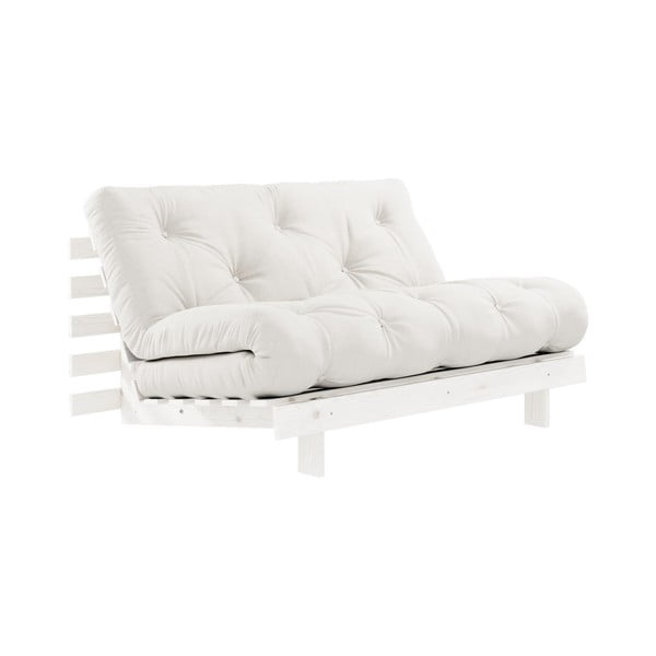 Divano letto bianco 140 cm Roots - Karup Design