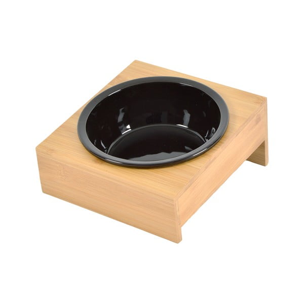 Ciotola con supporto in bambù per cane ø 16 cm – Love Story
