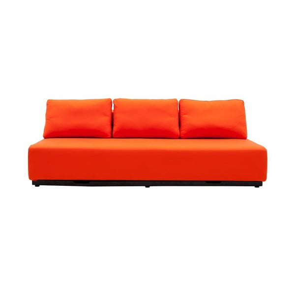 Divano letto arancione, 200 cm Nevada - Softline-image-3