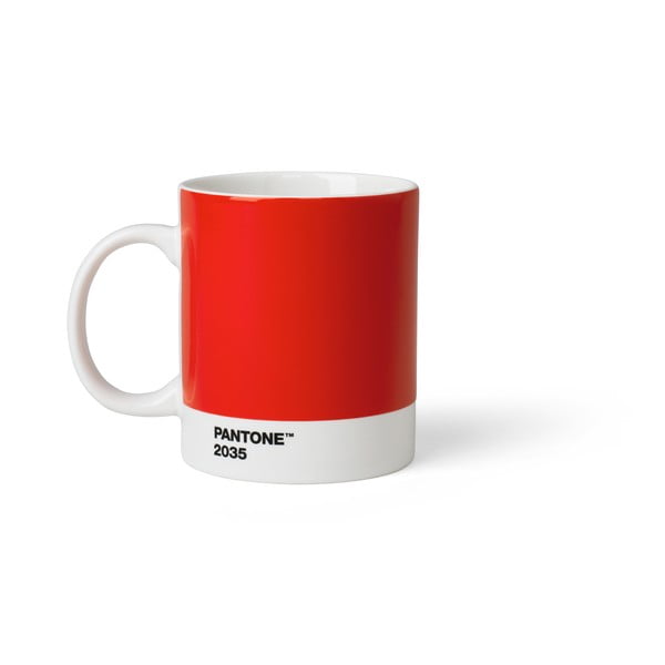 Tazza in ceramica rossa 375 ml Red 2035 - Pantone