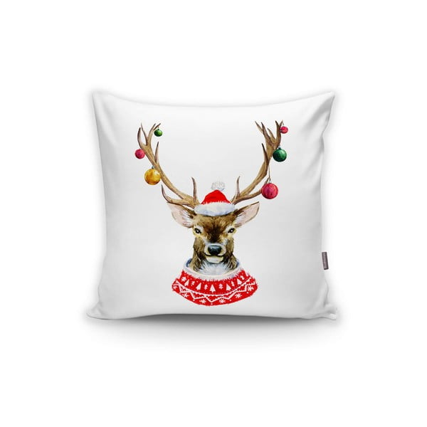 Set di 4 federe natalizie e runner da tavola Ornamenti natalizi - Minimalist Cushion Covers-image-4
