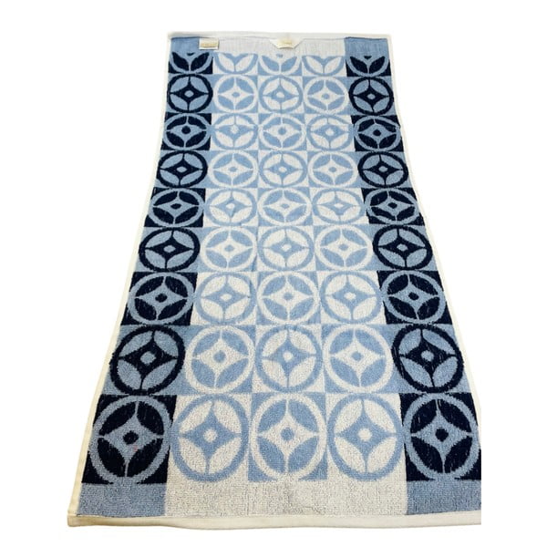 Asciugamano blu in cotone 70x140 cm Compass - JAHU collections-image-2