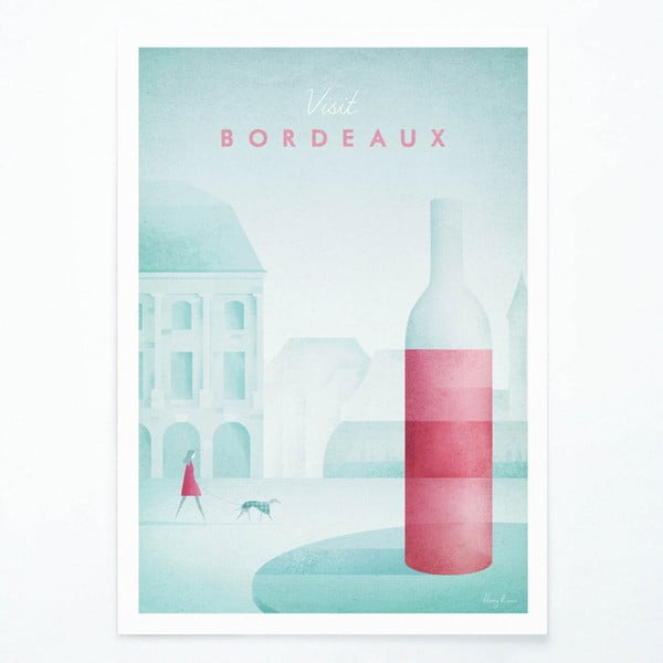 Poster , A2 Bordeaux - Travelposter