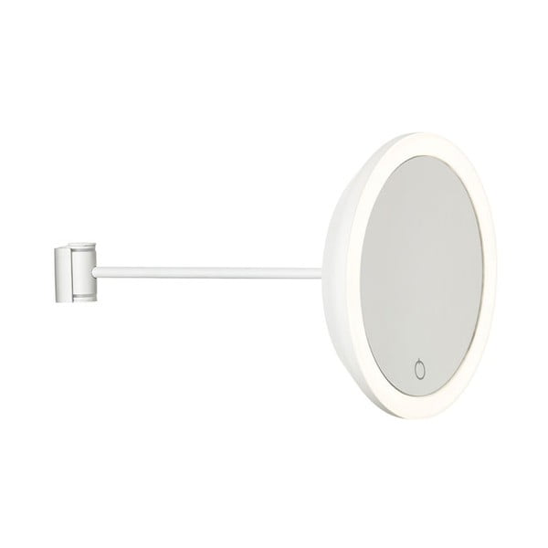 Specchio da parete bianco Eve, ø 17,5 cm - Zone