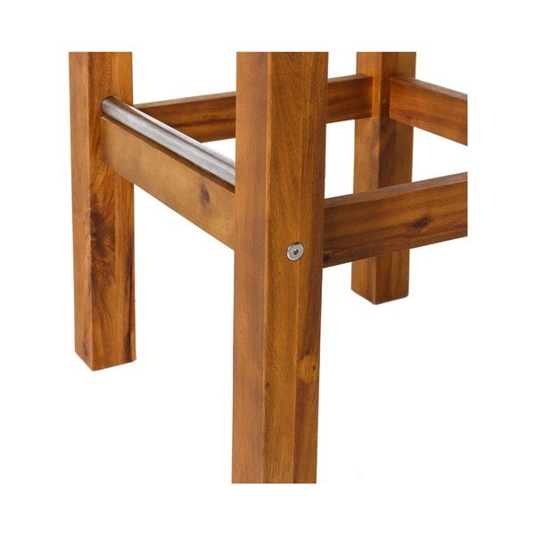 Sgabello da giardino in legno Norah - LDK Garden-image-3
