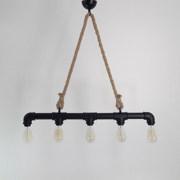 Lampada da soffitto con 6 lampadine Borulu - All Design-image-3
