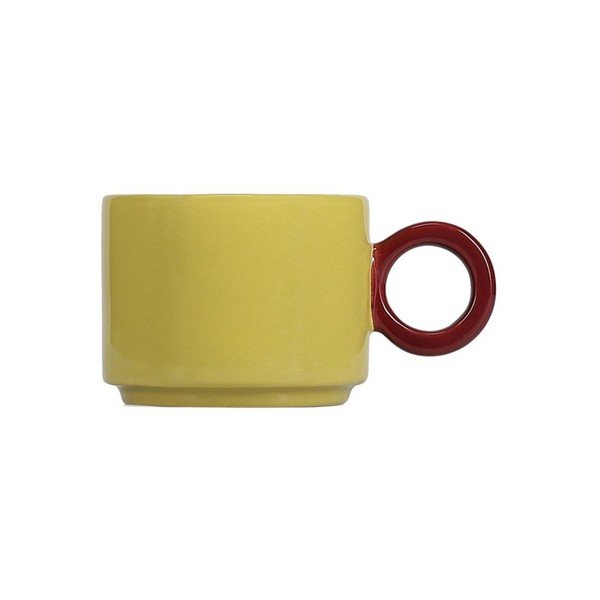 Tazza color senape in gres 280 ml Lou – ONA