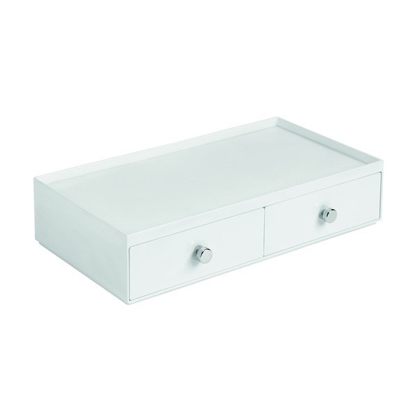 Organizer bianco con due cassetti Cassetto - iDesign-image-1